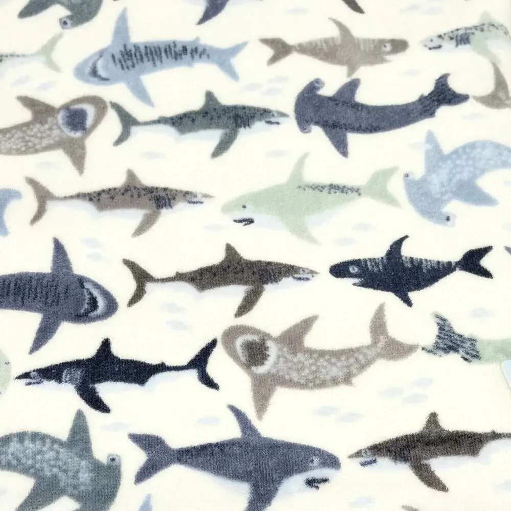 Truly Lou Beach Towel Shark 36” x 72” Sharks NEW